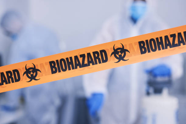 Professional Drug Lab Cleanup technician working in Chandler, TX